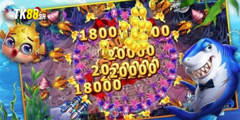 Thần Cá Atlantis TK88 - Siêu Phẩm Săn Cá Thưởng Tiền Khủng 2 Những loài cá và phần thưởng lớn trong thần cá atlantis TK88